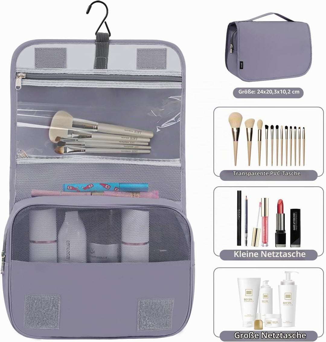 BAGAIL 10er-Set Packwürfel in verschiedenen Grössen Packorganizer für Reisezubehör Handgepäck Koffer