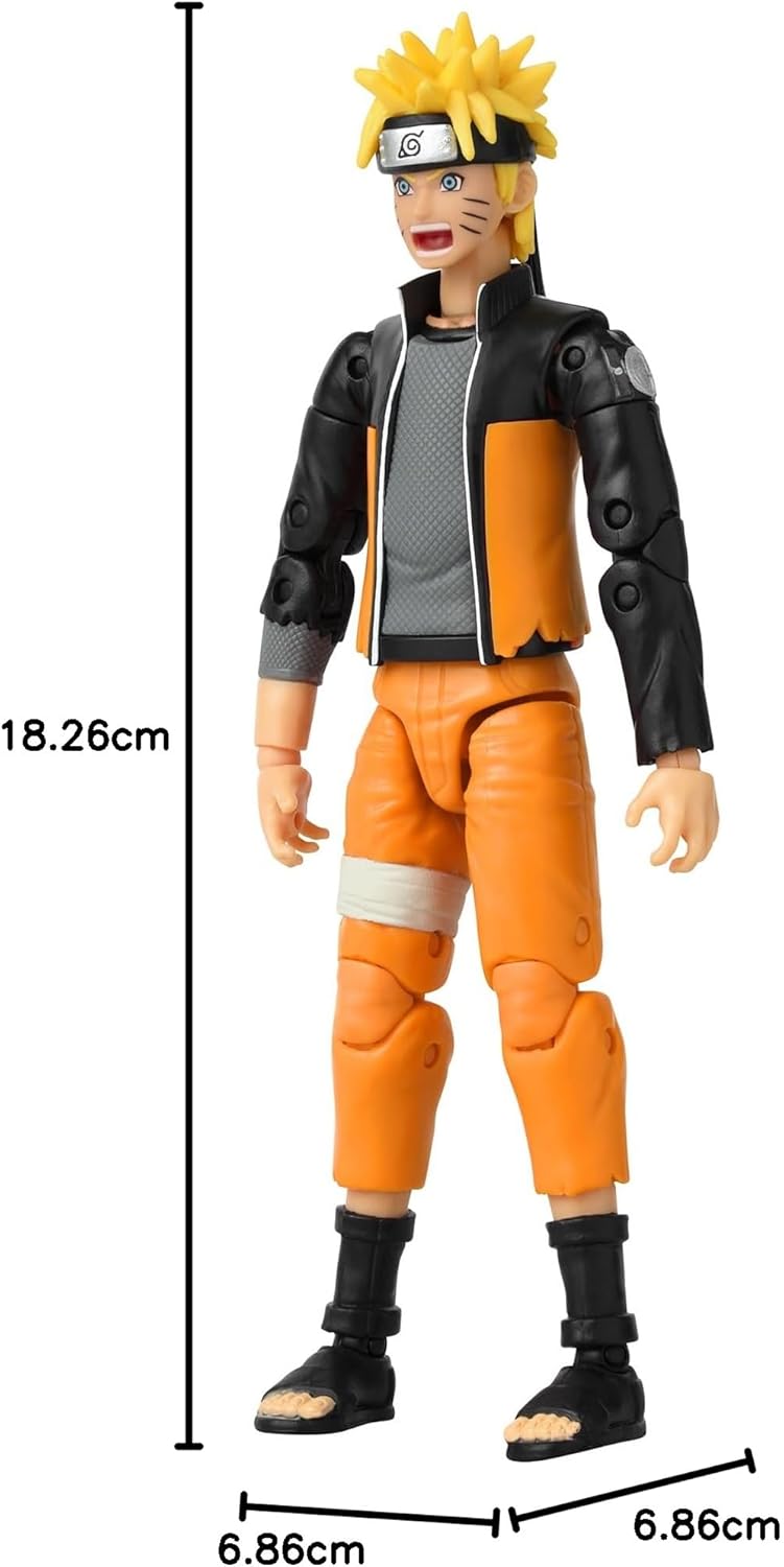 Bandai – Anime Heroes – Naruto Shippuden – Anime Heroes Figur 17 cm – Naruto Uzumaki (Final Battle)