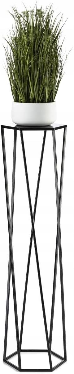 HowHomely Blumenständer Metal 100cm - Pflanzenständer Hoch Blumenregal - Blumenständer - Blumentopfs