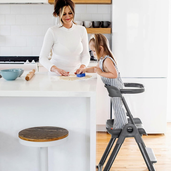 Boon Pivot Toddler Tower - Folding Step Stool for Kids - 21.75 L x 22.75 W x 34.75 H - Montessori To