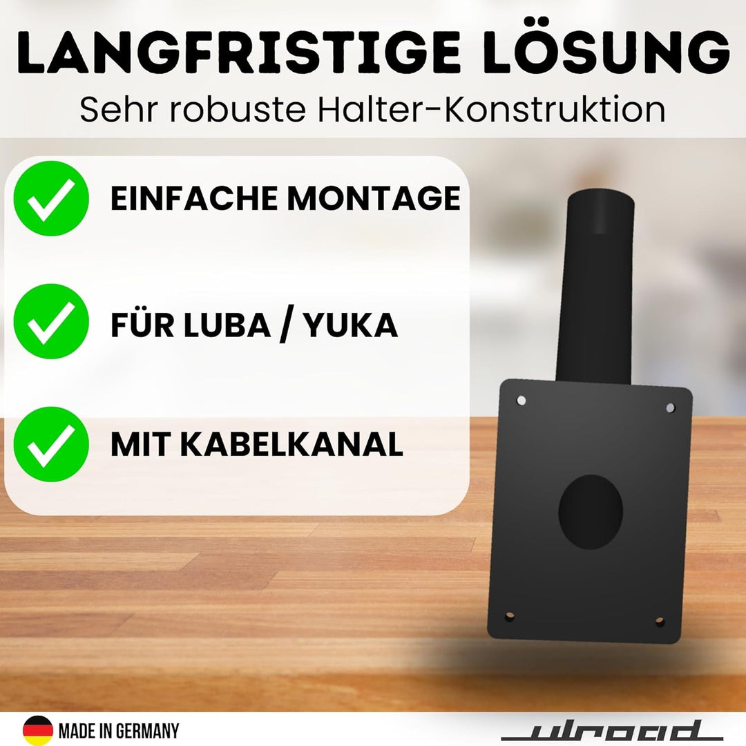 Wandhalterung für RTK Antenne kompatibel mit Mammotion LUBA AWD YUKA Rasenmäher Roboter Wand Halter