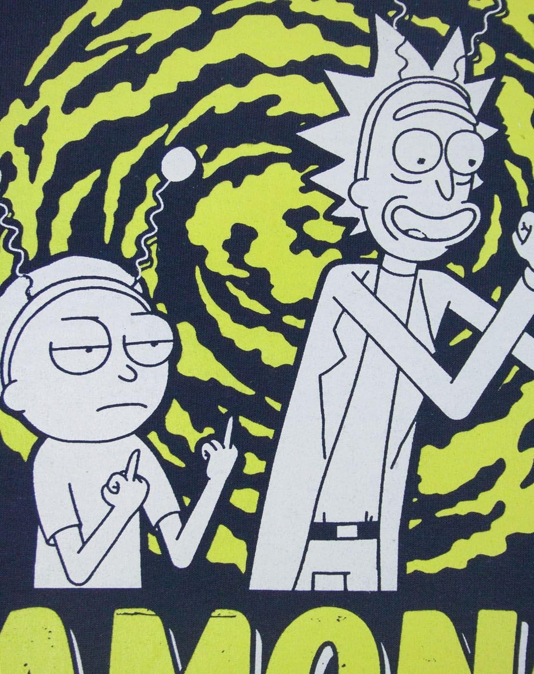 Rick and Morty Peace Among Worlds Men's Sweater, XXL