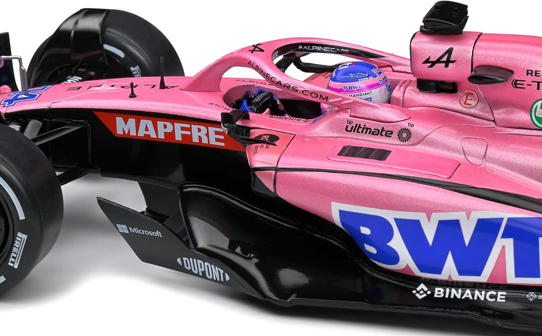 Solido Modellauto 1:18 Alpine A522 Alonso pink