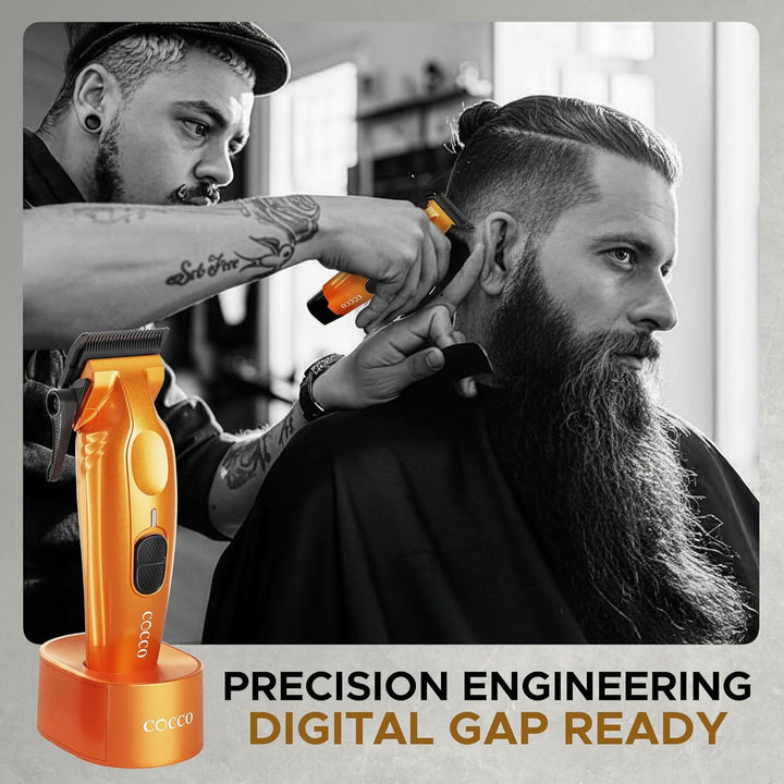 Cocco® Hyper Veloce Pro Clipper Collection: Präzisions-Schermaschine für Profis - Digital Gap™ Graph