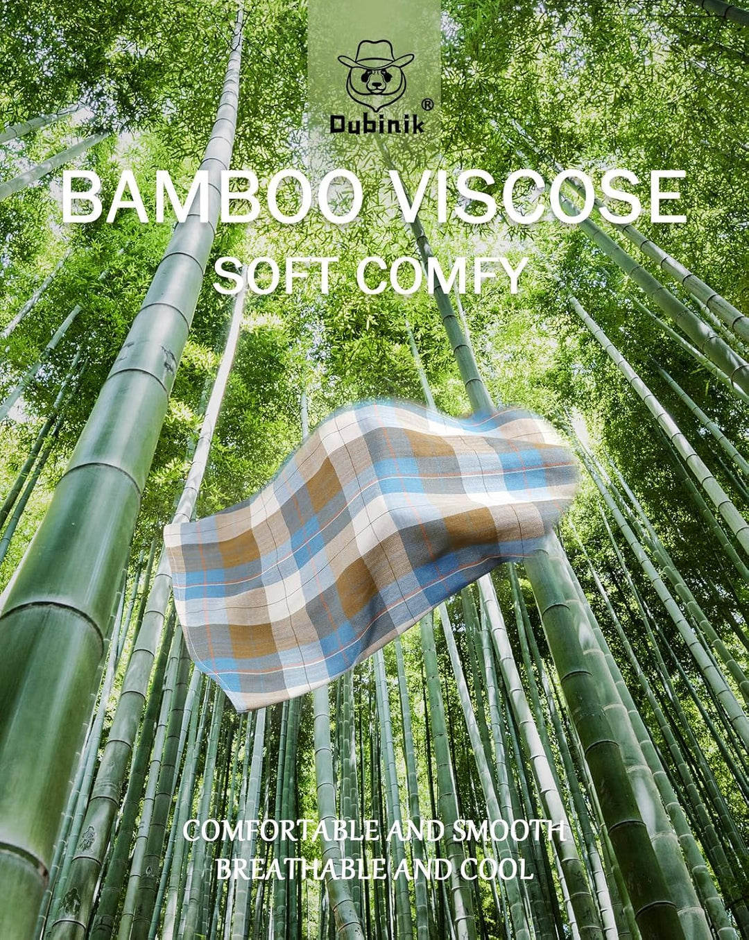 Dubinik® Bambusfaser Kurzarmhemd Herren Freizeithemden Für Herren Druckknöpfe Cowboy Vintage Western