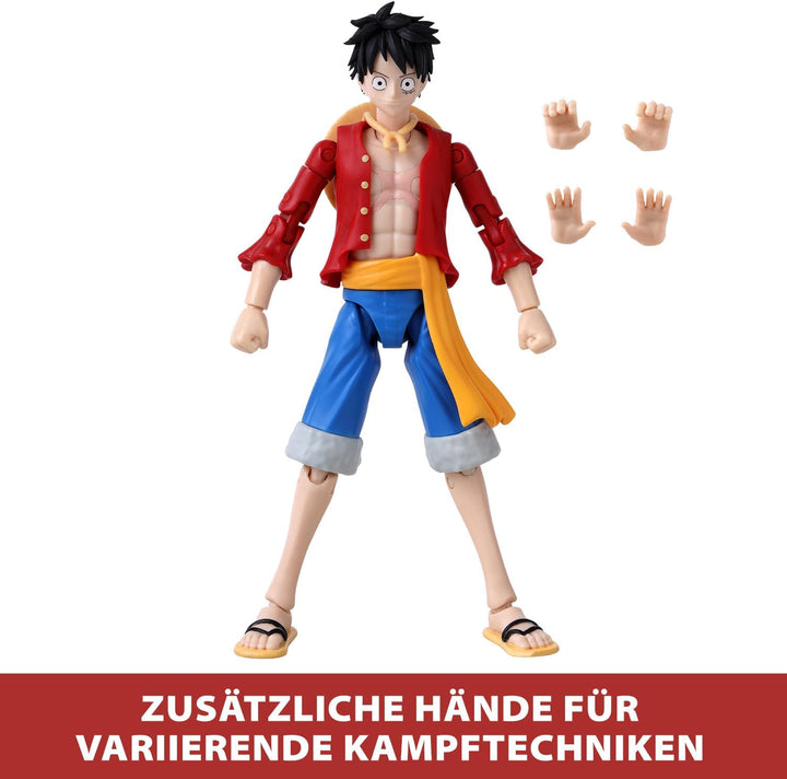 BANDAI – Anime Heroes – One Piece – Anime Heroes Figur 17 cm – Monkey D. Ruffy – 37008, Monkey D. Ru