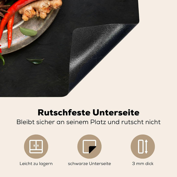 Herdabdeckplatte Einteilig Küche Ceranfeld Abdeckplatte Cerankochfeld Abdeckung Induktionskochfeld S