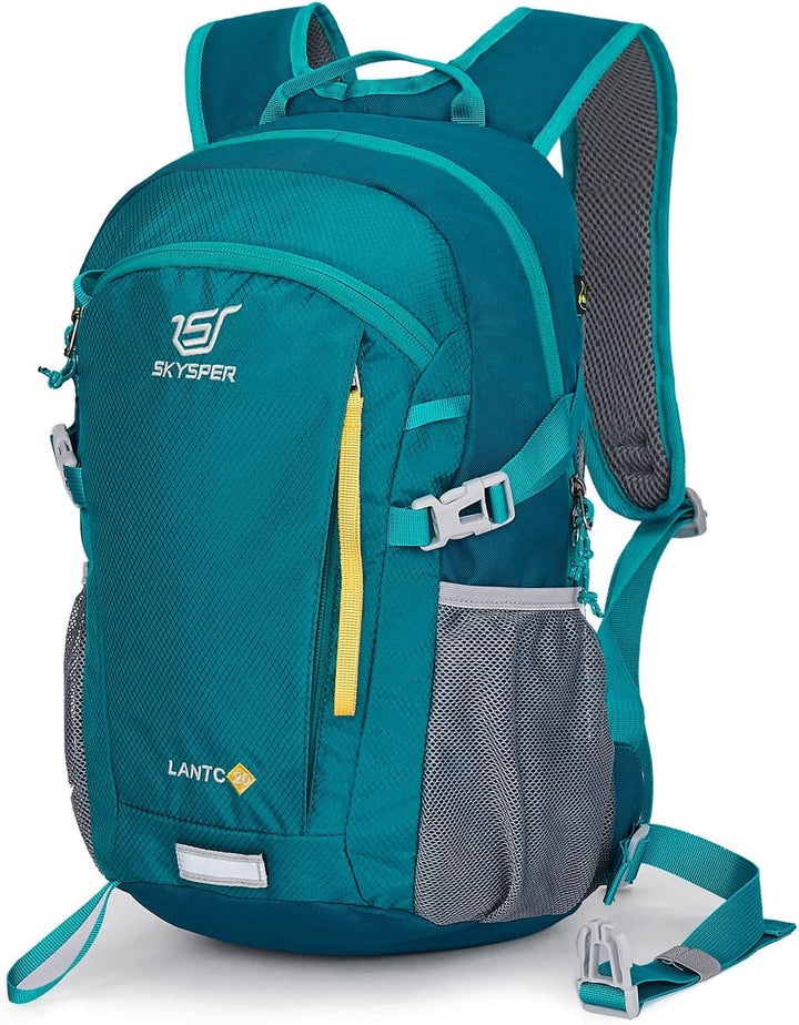 SKYSPER LANTC 20 Leicht Wanderrucksack 20L Klein Rucksack mit Rückenbelüftung Trekkingrucksack aus a