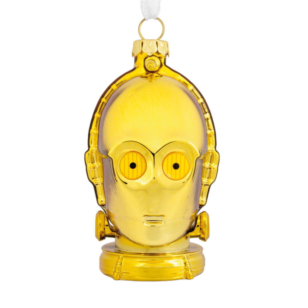 Hallmark C-3PO Glas Ornament Star Wars Baumschmuck Glas Hängende Ornament Weihnachten Hängende Ornam