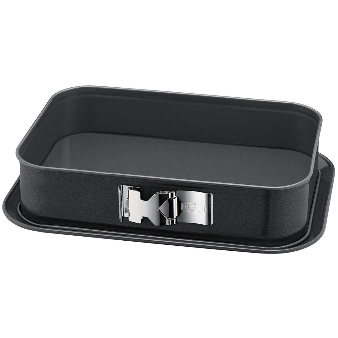 Original Kaiser La Forme Plus Springform eckig 35 x 24 cm, Backform rechteckig, Emailleboden, schnit