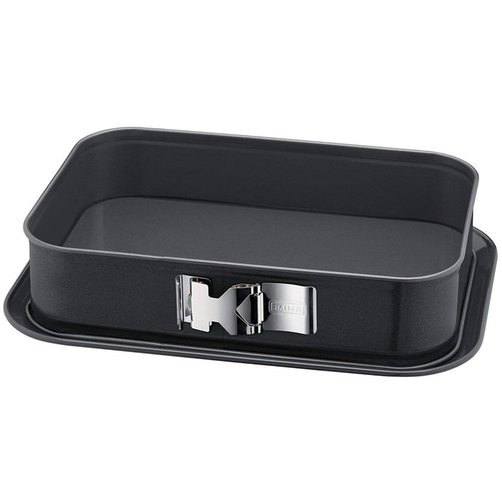 Original Kaiser La Forme Plus Springform eckig 35 x 24 cm, Backform rechteckig, Emailleboden, schnit