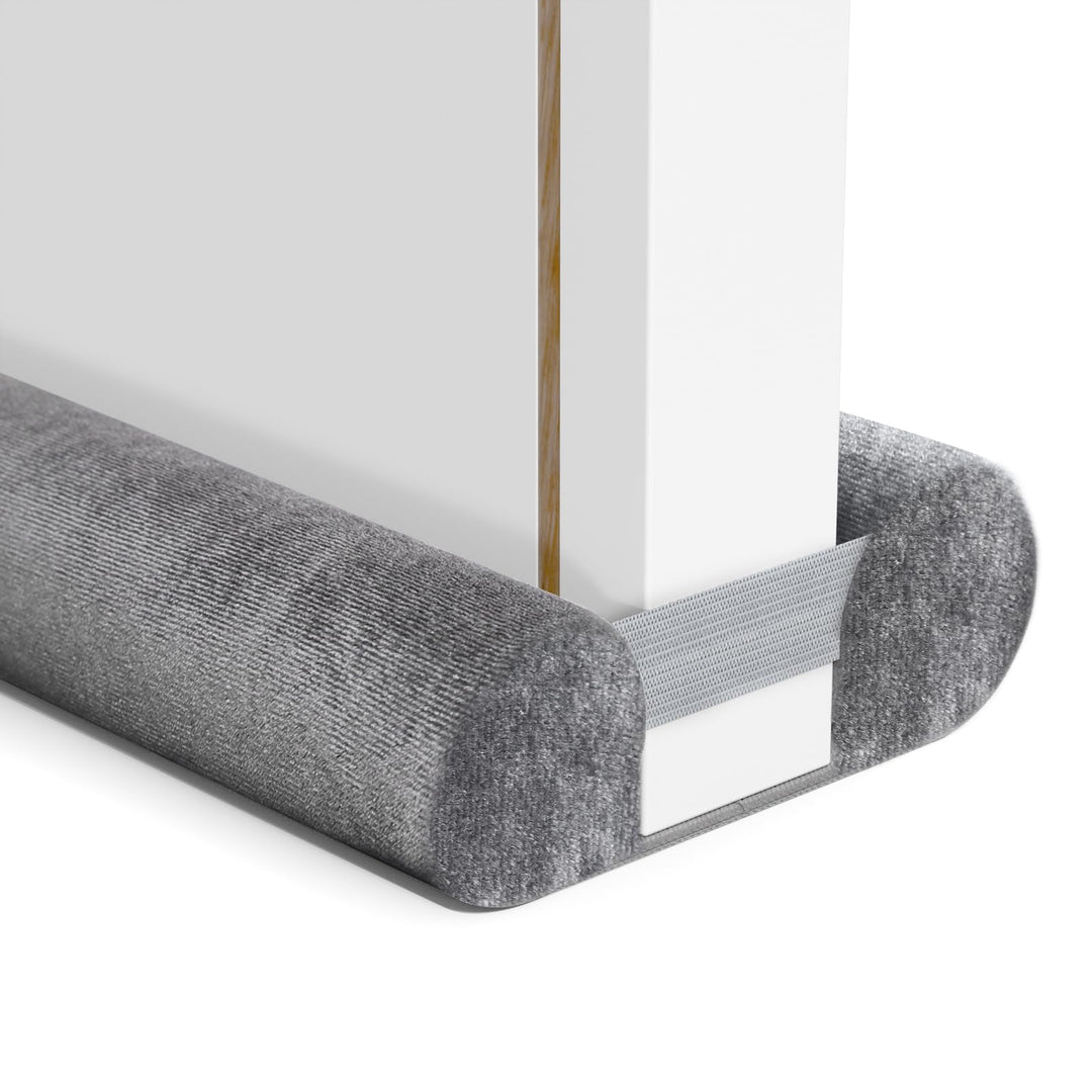 BKSAI Zugluftstopper für Türen Rückstandlos Türdichtung Haustür 60-110CM Windstopper Kälteschutz Sch