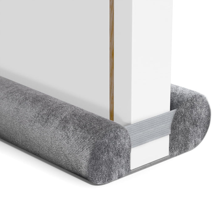 BKSAI Zugluftstopper für Türen Rückstandlos Türdichtung Haustür 60-110CM Windstopper Kälteschutz Sch