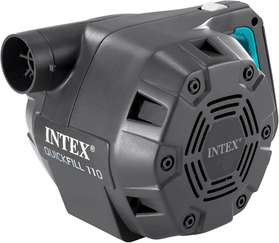 Intex 230 Volt Quick-Fill Ac Electric Pump, 66644, Schwarz Single, Single