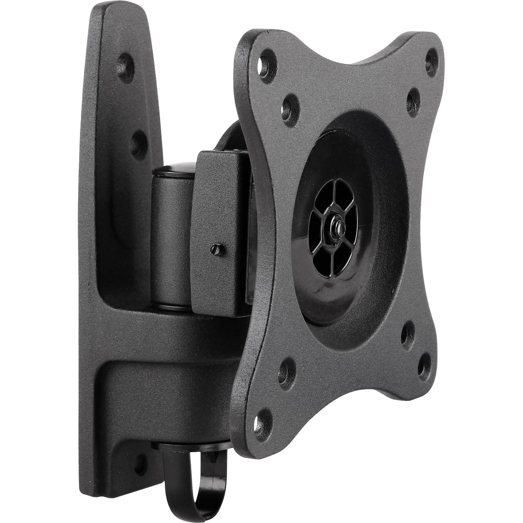 InLine Wandhalterung für Monitore bis 27 Zoll, schwenkbar, neigbar, VESA 75x75/100x100, Kabelmanagem