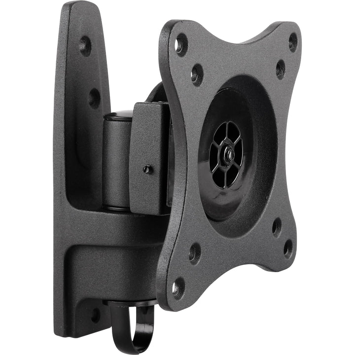 InLine Wandhalterung für Monitore bis 27 Zoll, schwenkbar, neigbar, VESA 75x75/100x100, Kabelmanagem