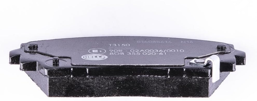 HELLA PAGID 8DB 355 020-611 Bremsbelagsatz - T3150 - Dicke/Stärke: 16.6mm - Bremssystem: Mando - mit