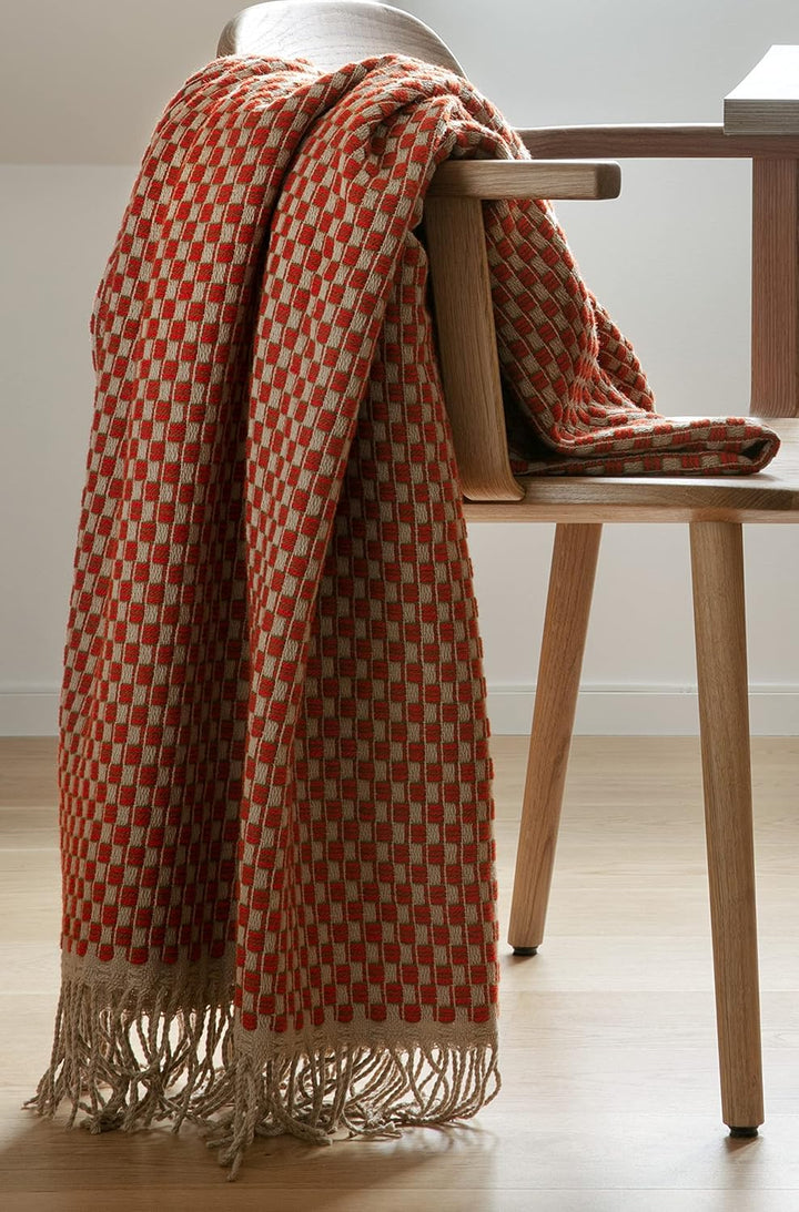 RØROS TWEED - Isak - Wolldecke aus norwegischer Lammwolle - Design von Anderssen & Voll - Deckenmass