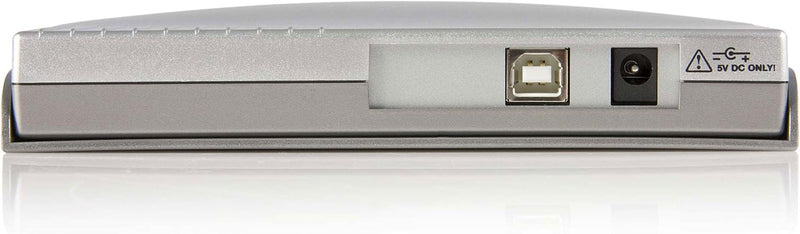 StarTech.com 8 Port USB 2.0 auf Seriell RS232 / DB9 Adapter / Konverter Hub mit FTDI 8 Desktop, 8 De