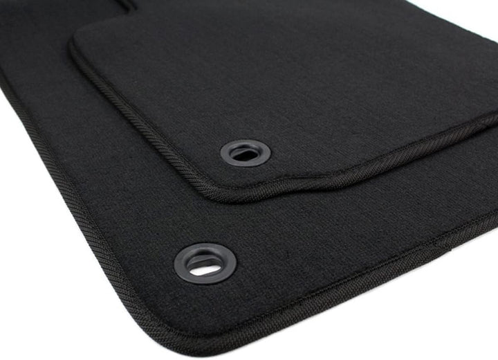 Kfzpremiumteile24 Fussmatten Velours Kompatibel mit Golf 5 1K Golf 6 5K Jetta Scirocco Automatten Pr