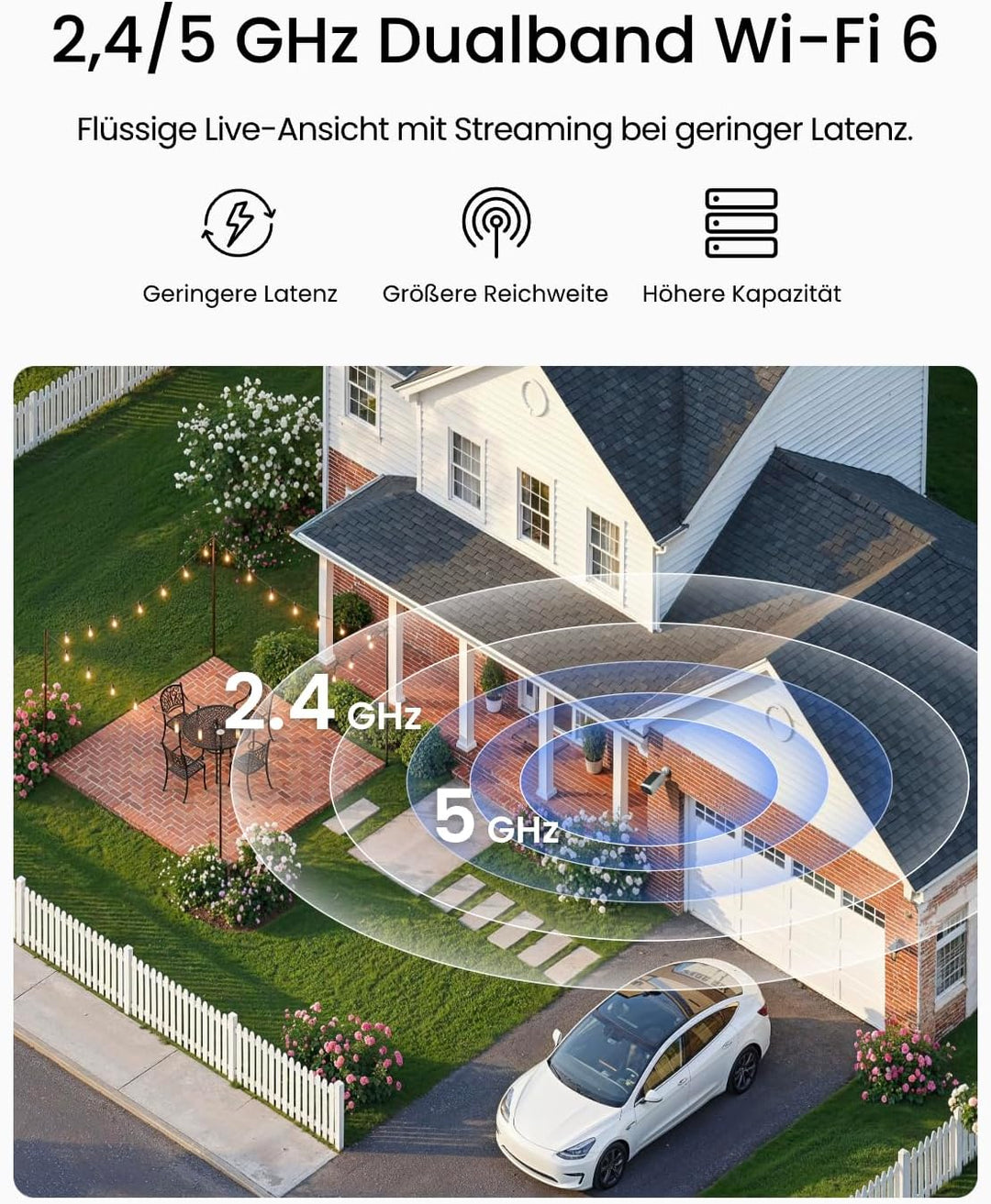 Reolink 3K 5MP Überwachungskamera Aussen Akku Set, Erweiterbar bis 1 TB | Kein Abo Nötig, KI Bewegun