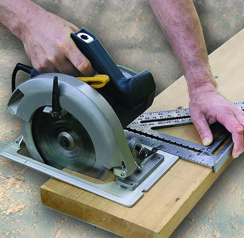 Swanson Tool Speed Square S0101 Geo-Dreieck mit Anschlagwinkel, 7" & 12" (inches) Combo 7" & 12" (in
