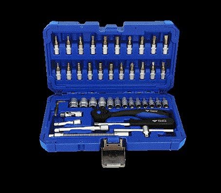 BRILLIANT TOOLS BT020046 1/4" Steckschlüssel-Satz, 46-tlg [Powered by KS TOOLS] 46-tlg., 46-tlg.