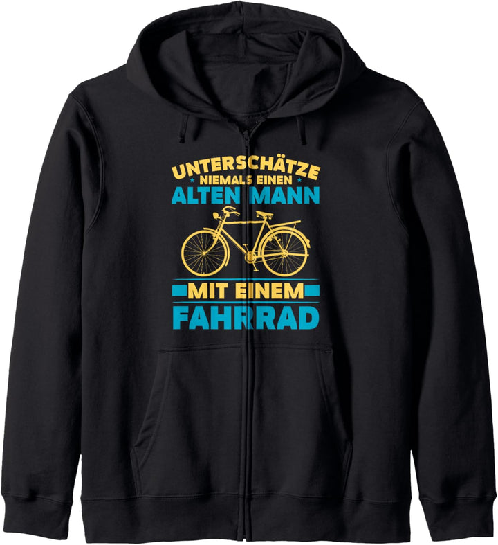 Fahrrad Sport Lustig Fahrradfahrer Geschenk Radfahrer Kapuzenjacke