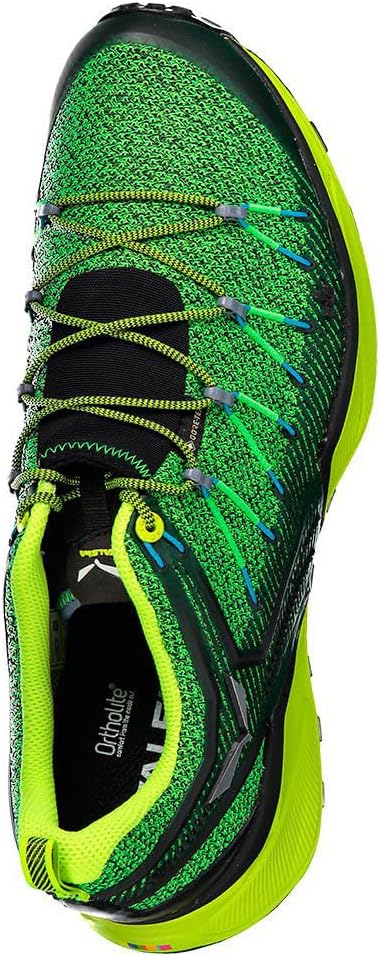 Salewa Dropline Gore-Tex Herren Speed Hiking Schuhe, Black Out Blue Danube