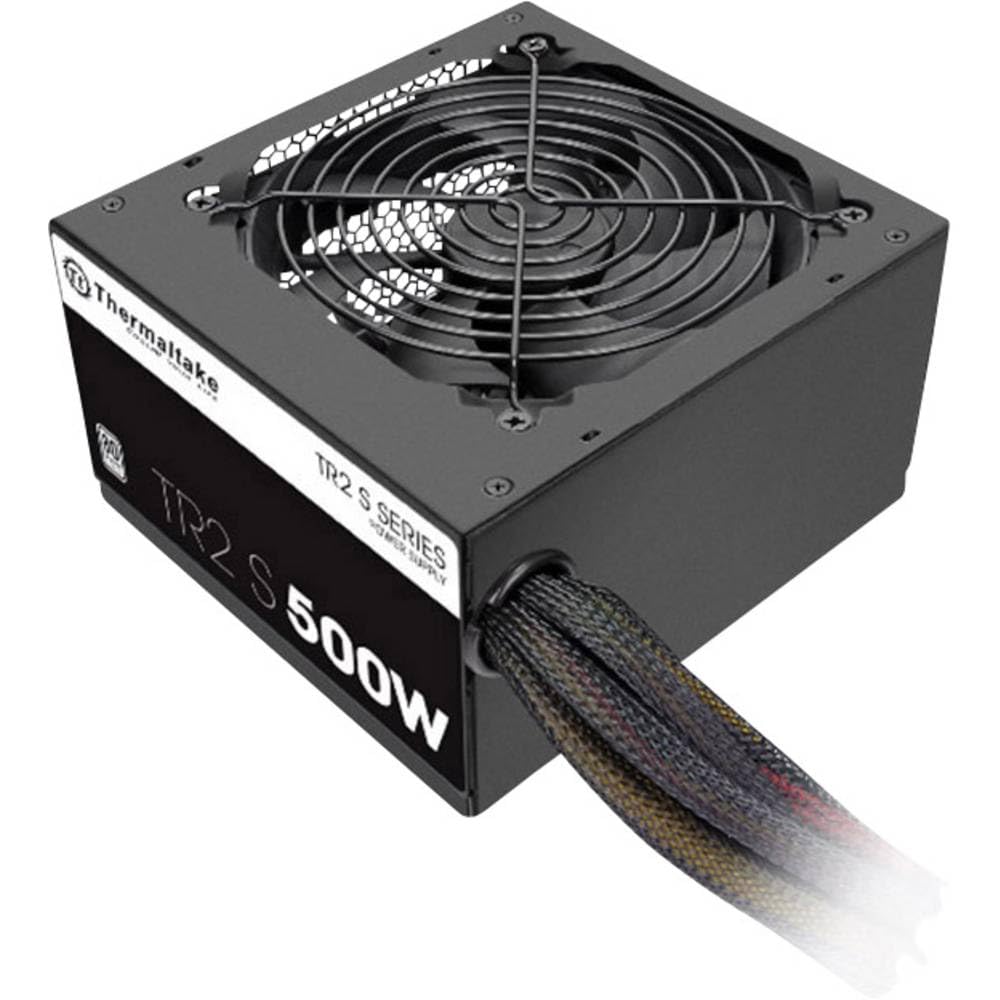 Thermaltake TR2 S 500W | PC-ATX-Netzteil | 80-Plus | leiser 120 Lüfter | EU zertifiziert | schwarz,