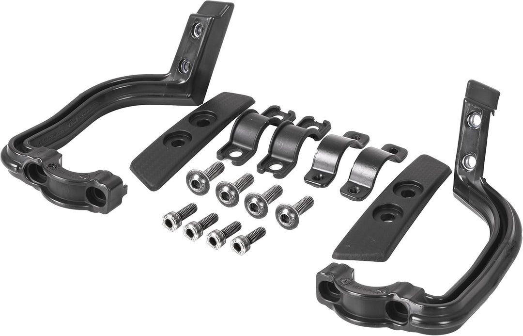 Polisport Hammer Handprotektoren Schwarz - Enduro und MX, Schwarz