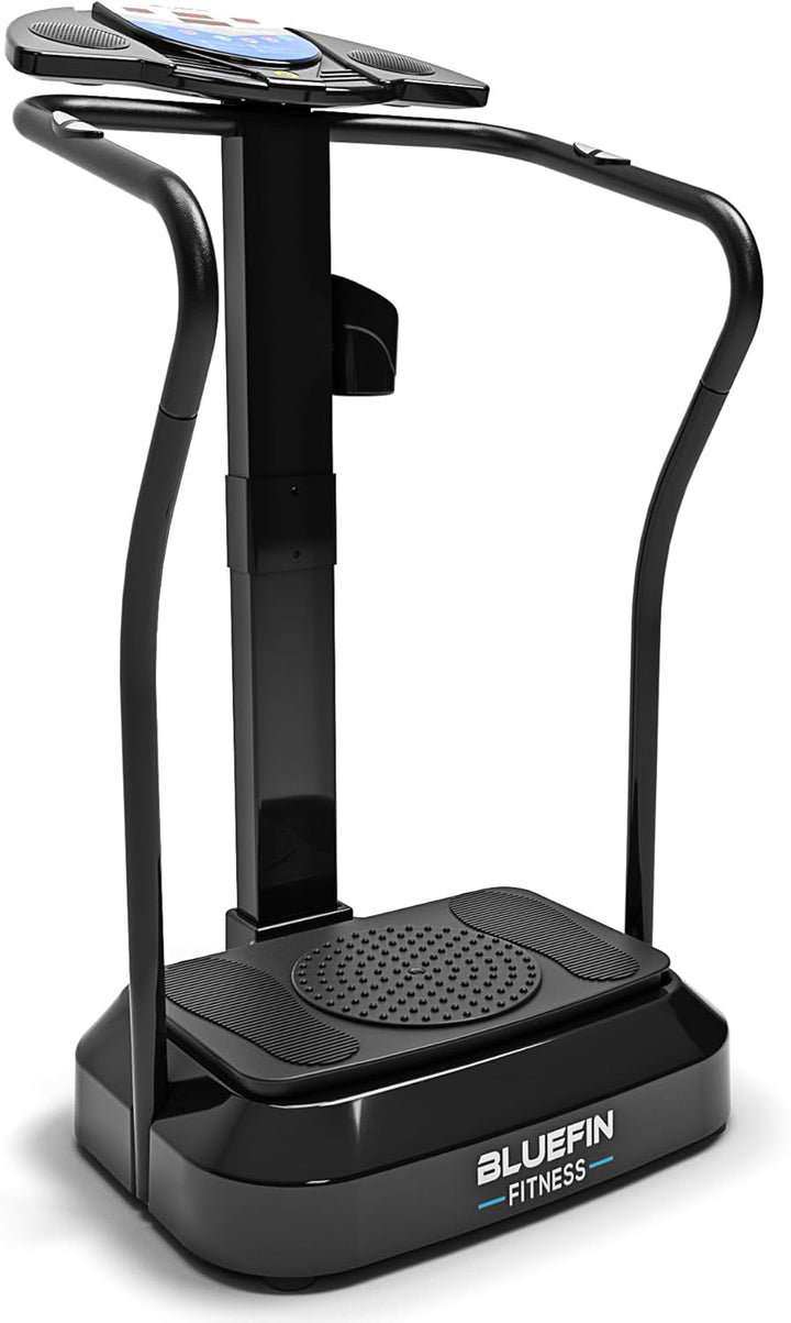 Bluefin Fitness Vibrationsplatte Pro Modell | Verbessertes Design mit Leisen Motoren und Eingebauten