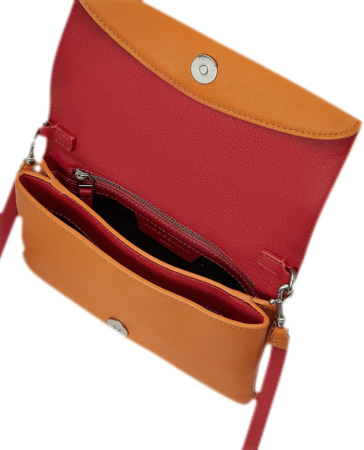 Liebeskind Damen Clutch Crossbody XS Brick, Brick