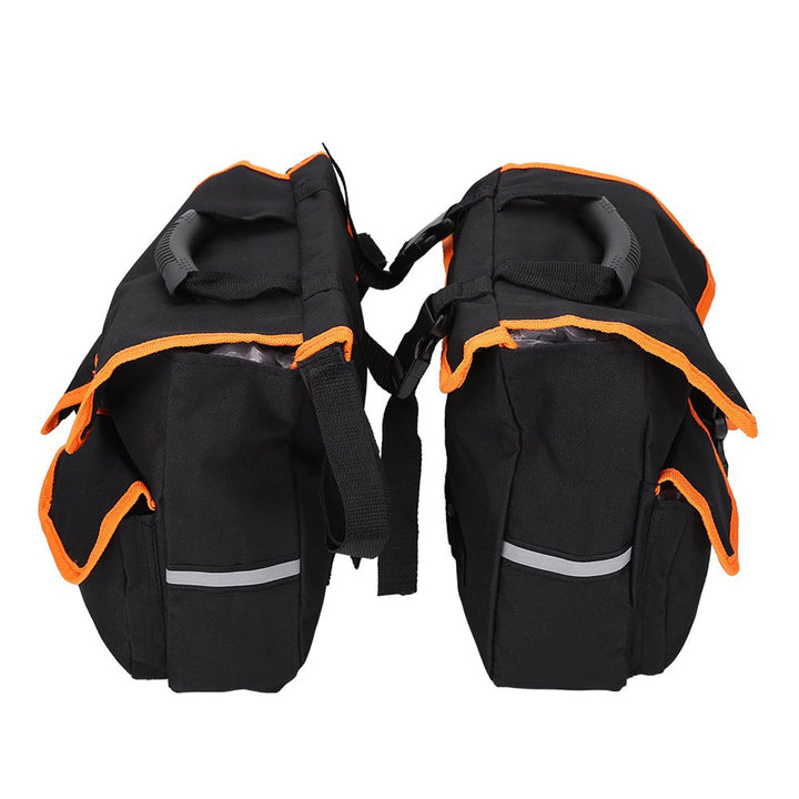 Fahrrad-Satteltasche Wasserdicht, Fahrradtasche 30L, Gepäckträgertasche 30x | robustes Oxford-Materi