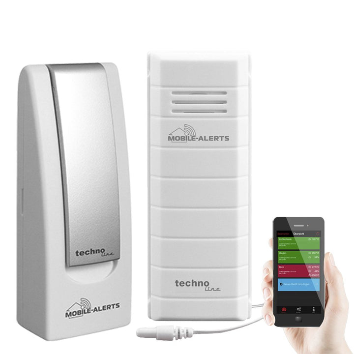 Alarmierung, Wassertemperatur, Aquarium-/Teichüberwachung, Temperatur, MA10101 und Gateway, Weiss, 3