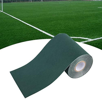 TOPINCN 2 Farben 150mm * 10m Kunstrasennahtband Rasenband Gras Teppich Gras Klebeband MEHRWEG VERPAC