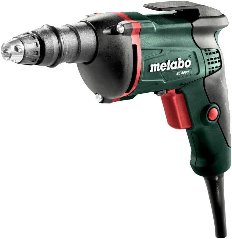 Metabo Trockenbauschrauber SE 6000 (620046000) Karton, Max. Drehmoment weich: 7 Nm, Leerlaufdrehzahl