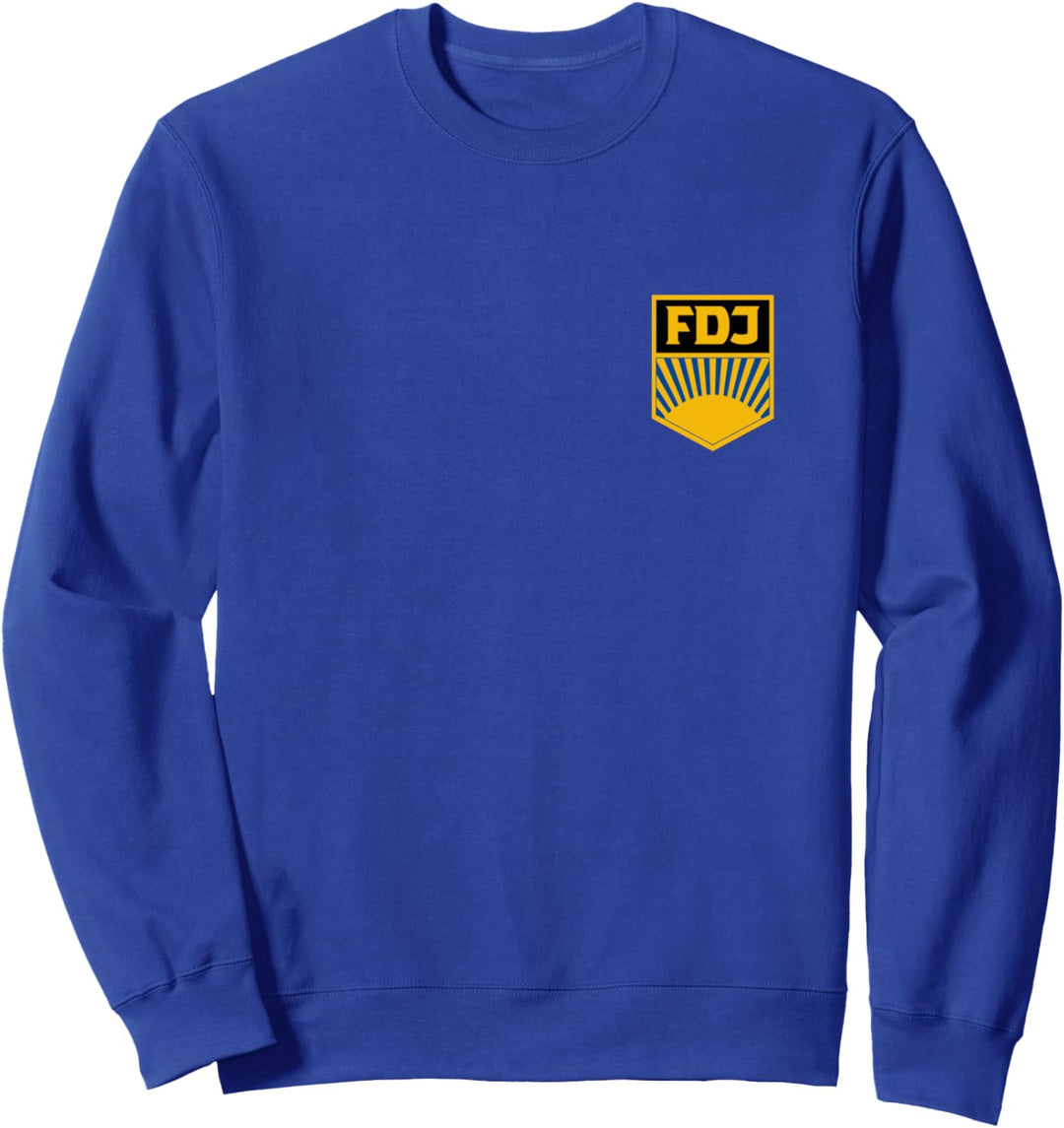 FDJ Hemd Blau Original DDR Nicki Sweatshirt