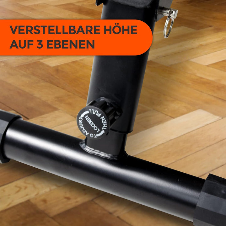 Verstellbares Rudergerät | HydraFit Rower| Multifunktionales Rudergerät | 12 Widerstandsstufen | Zäh