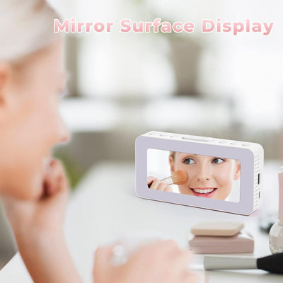 Sukeen Wecker Digital, Wecker Kinder Digital, Wecker Mit Licht, Digitaler Uhr Mit Doppelalarm, 8 Ein
