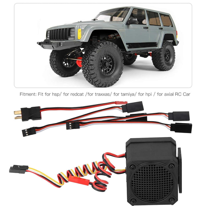 RC Engine Sound Simulator, 10 Soundeffektsimulator RC Model Car Upgrade Ersatzteilweite Anwendung