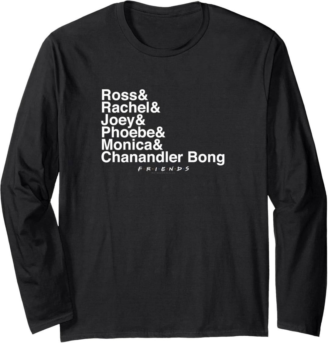 Friends Chanandler Bong Langarmshirt