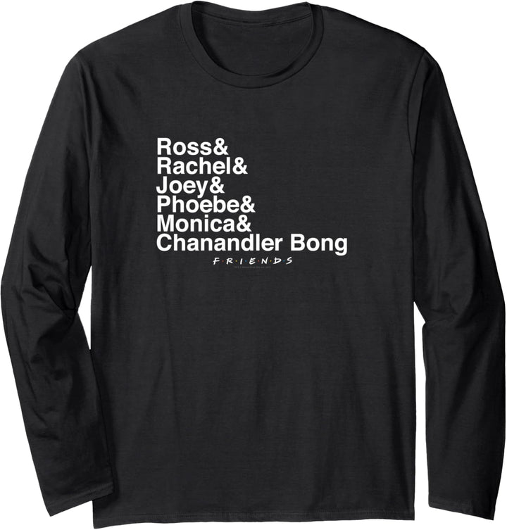Friends Chanandler Bong Langarmshirt