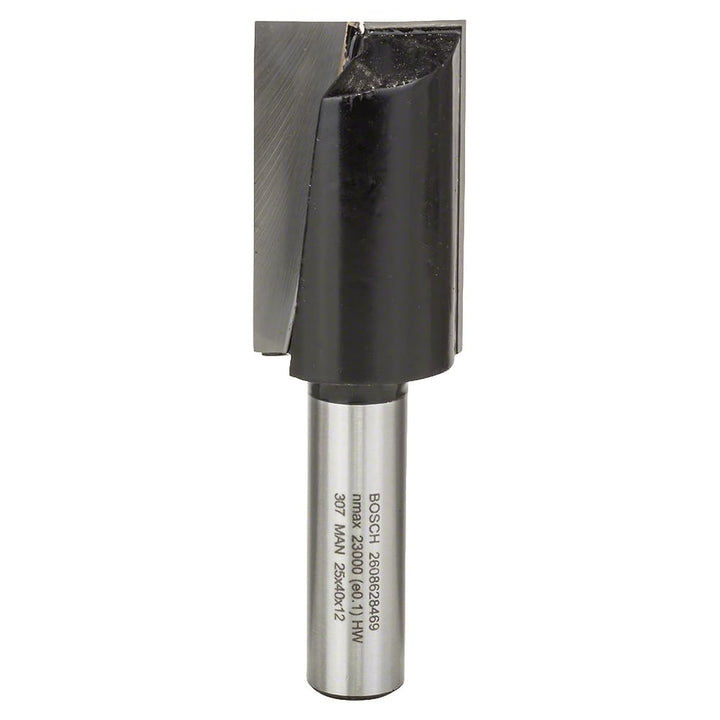 Bosch Professional Zubehör 2608628469 Nutfräser 12 mm, D1 25 mm, L 40 mm, G 81 mm Ø 25 mm 12 mm L 40