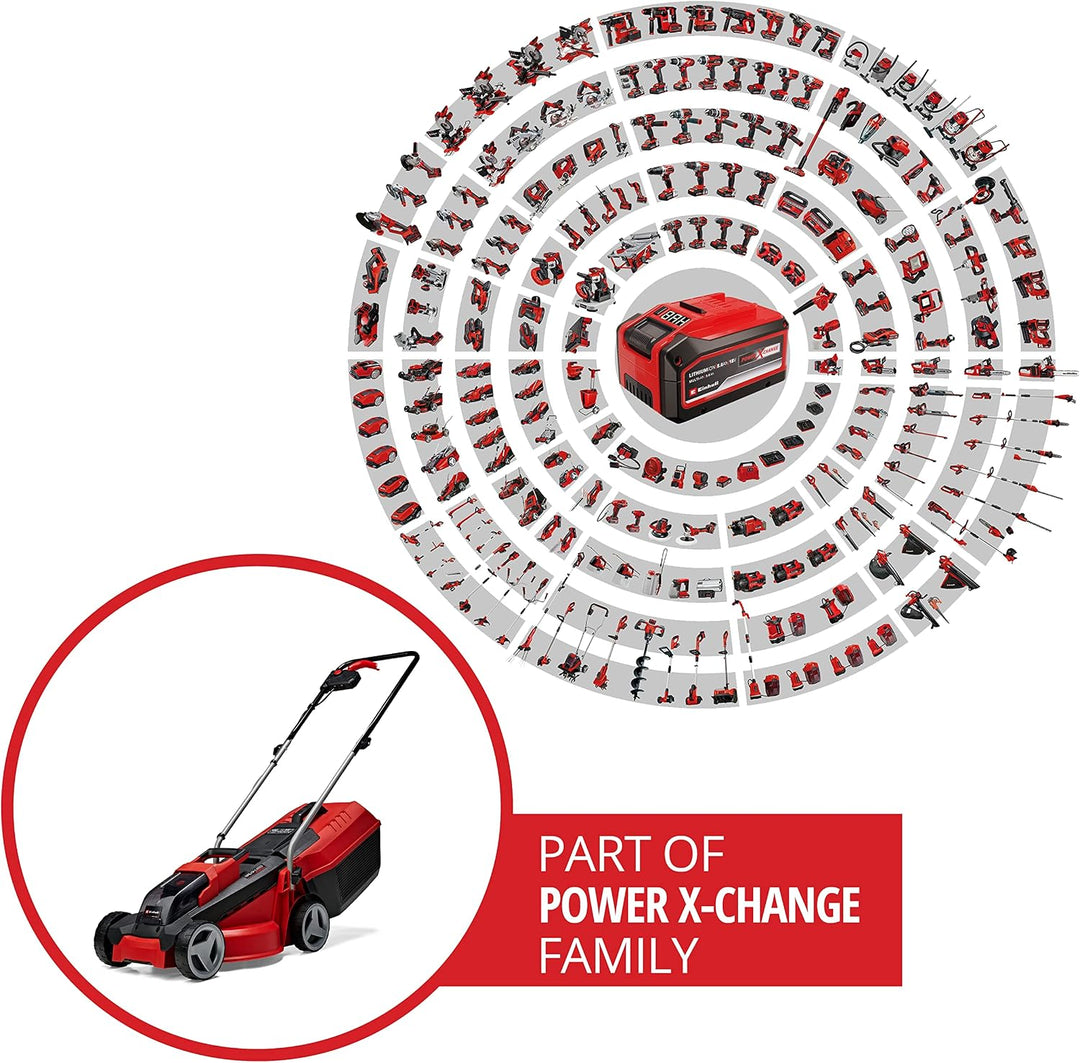 Einhell City Akku-Rasenmäher GE-CM 18/30 Li-Solo Power X-Change (18 V, 30 cm Schnittbreite, bis 150