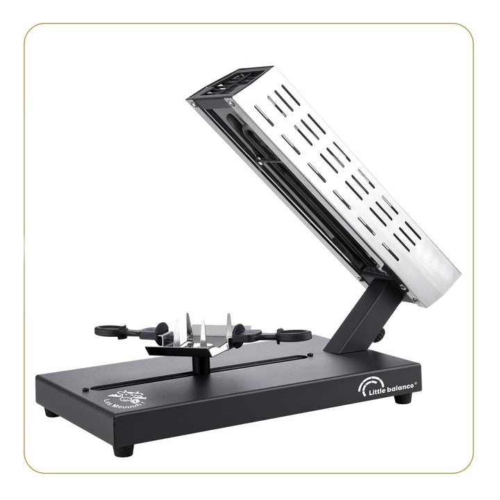 LITTLE BALANCE 8761 Savoyarde 1/4 Mahlwerk, traditioneller Raclette, Viertelmahlwerk, 4 Personen, ve