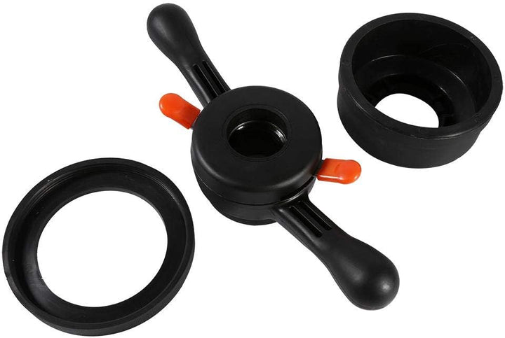 EVGATSAUTO Reifenradausgleicher, Schnellwechsel-Nabenflügelmutter Radausgleicher Reifenwechselwerkze