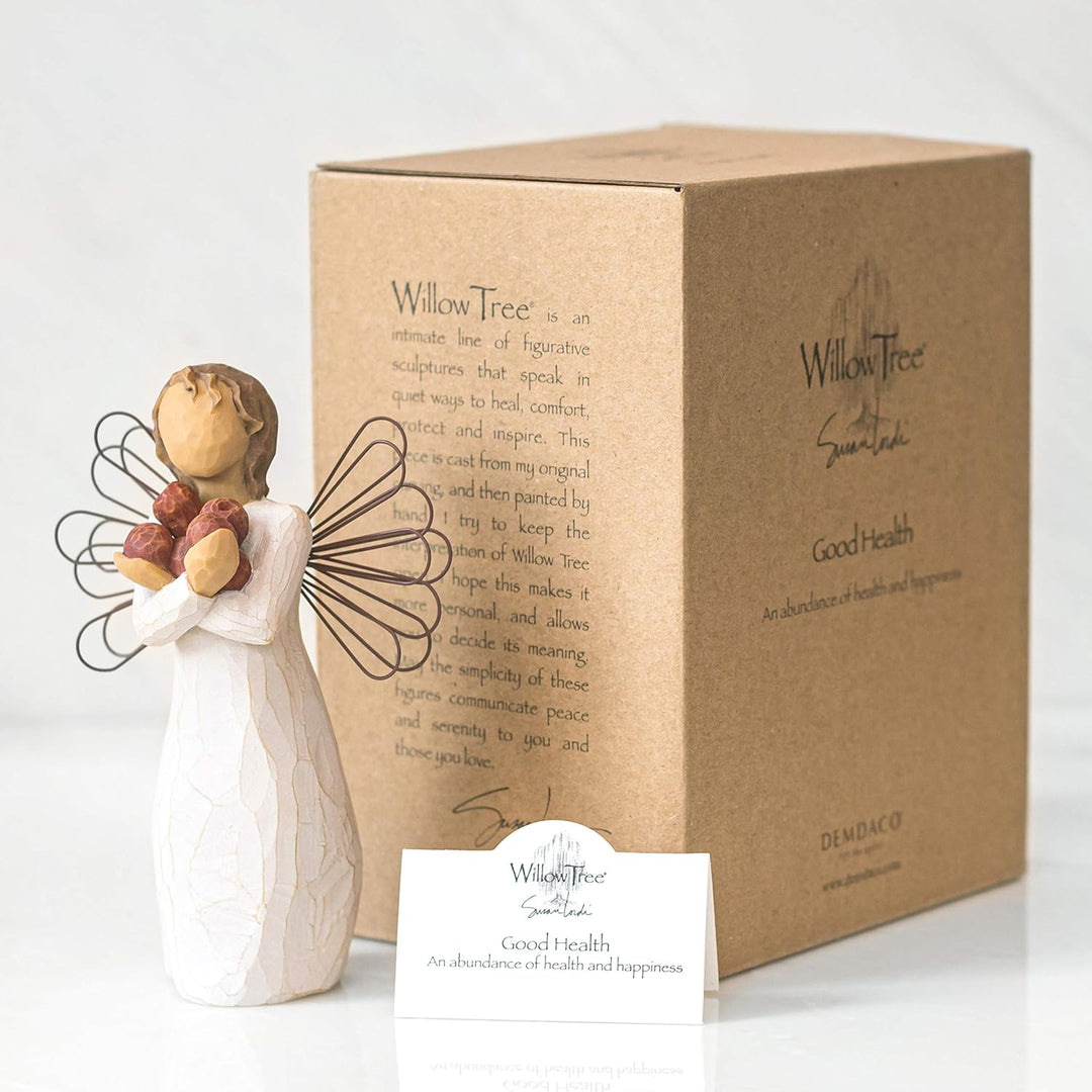 Enesco Willow Tree Good Health Figurine Engel der Gesundheit, Engel der Gesundheit