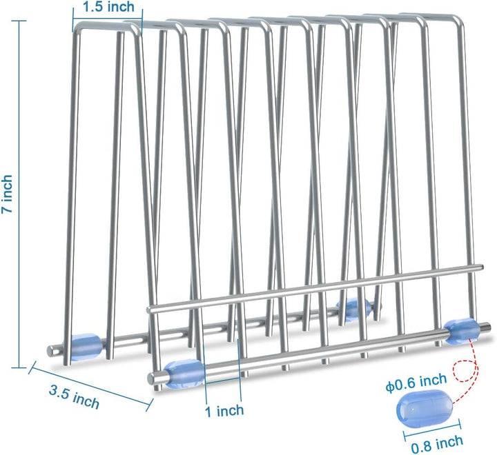 Wiederverwendbare Aufbewahrungstaschen Rack, Trockengestell für Aufbewahrungstaschen, Rostfreier Stä