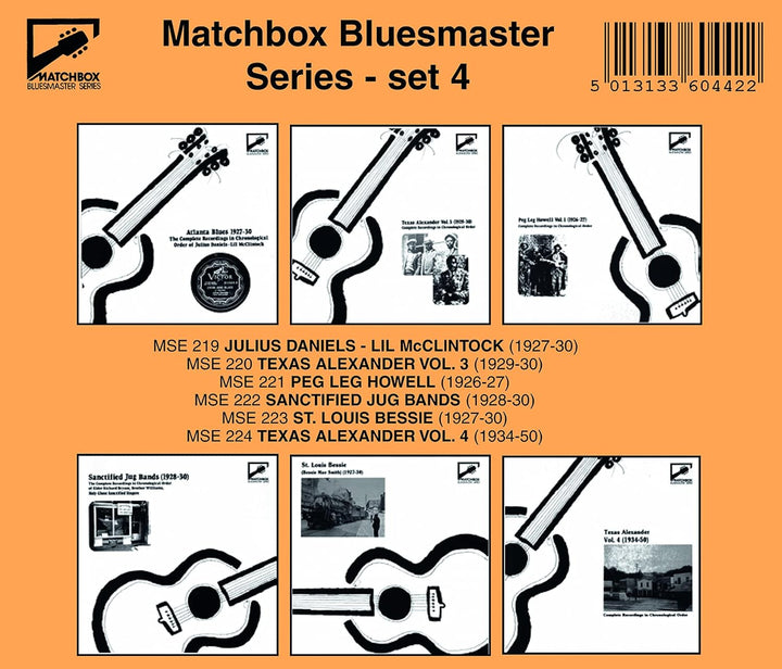 Matchbox Bluesmaster Serie 4, Audio-CD